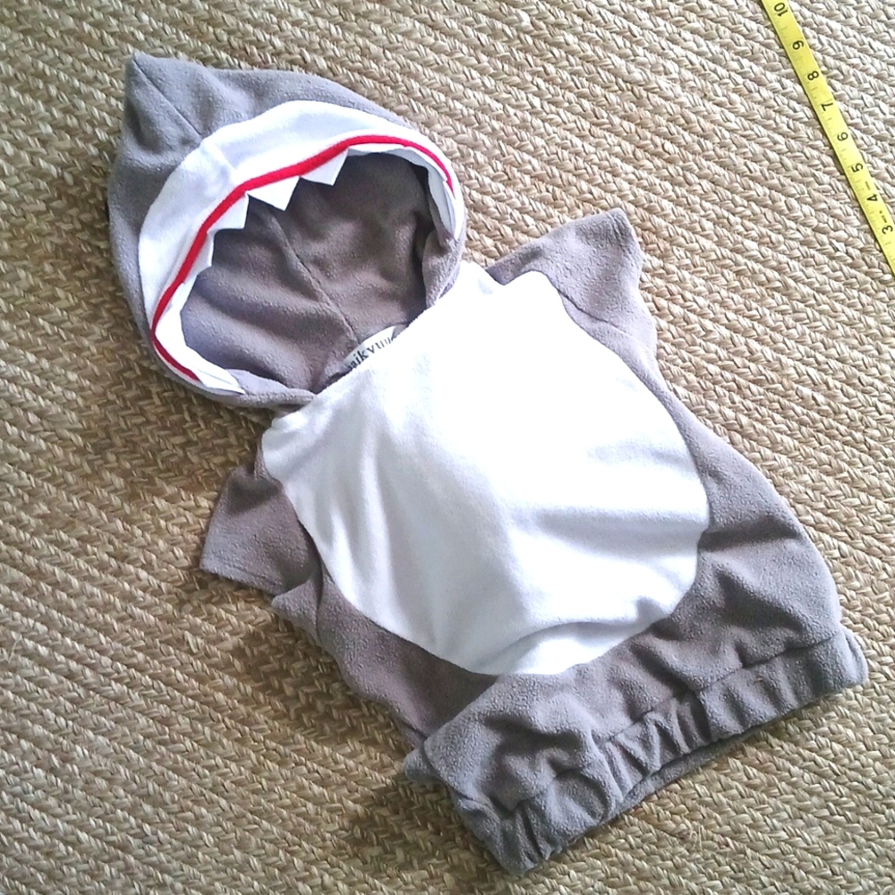 Haikyuu Toddler Small Fleece Shark Hoodie